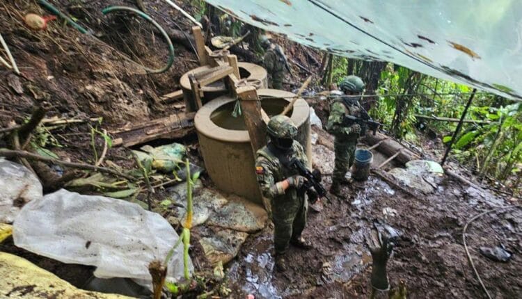 Minería Ilegal en La Merced de Buenos Aires, operativos de las Fuerzas Armadas