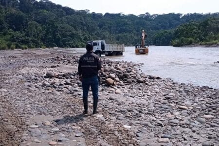 Minería de pétreos disfraza a minería ilegal aurífera