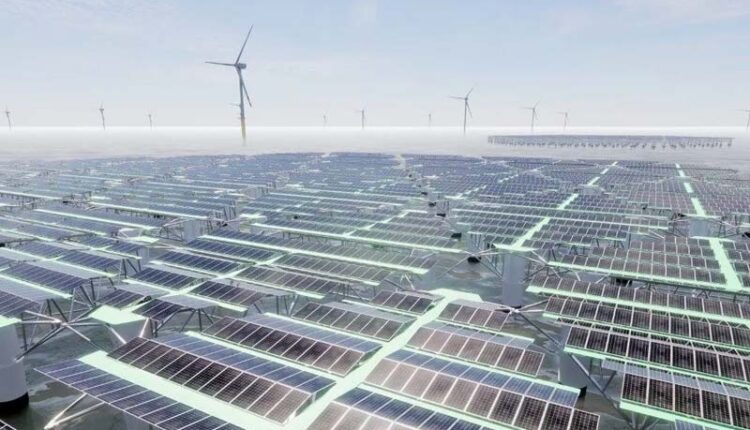 Italia construirá un gran parque híbrido flotante de energía solar y eólica