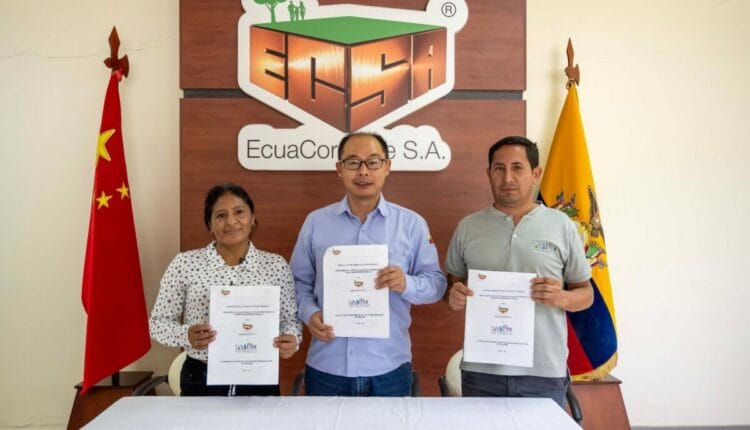 ECSA apoya en el mejoramiento del sistema de agua en la comunidad Numpaim San Carlos