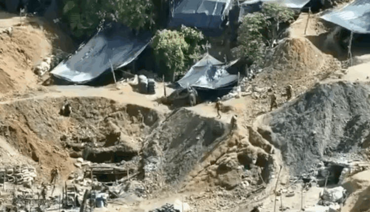 Ejército Ecuatoriano toma control total de zonas clave de minería ilegal en Buenos Aires, Imbabura