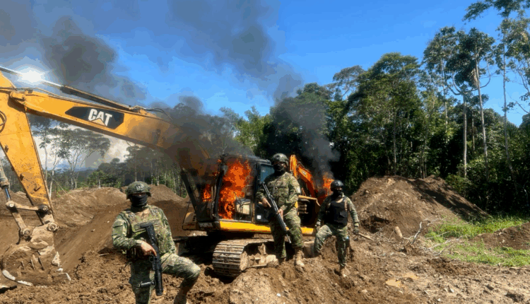 Ecuador se convierte en epicentro latinoamericano de la minería aurífera ilegal