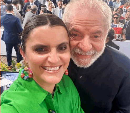 Vicepresidenta de Ecuador en Manaus