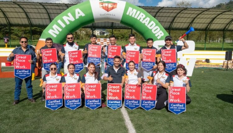 ECUACORRIENTE S.A. REAFIRMA SU LIDERAZGO COMO UNO DE LOS MEJORES LUGARES PARA TRABAJAR EN ECUADOR