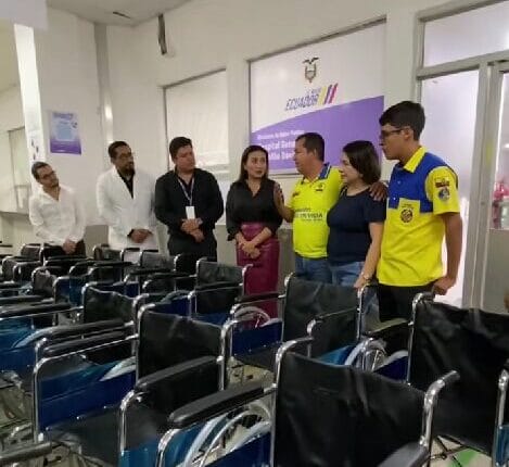 Goldmins y El Nuevo Ecuador asisten al Hospital Teófilo Dávila