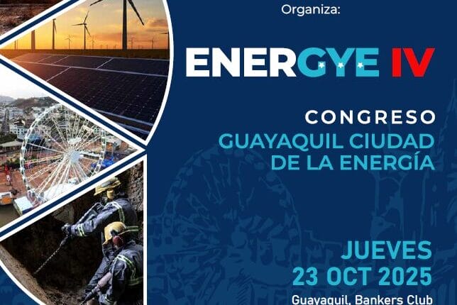Guayaquil será sede del IV Congreso “Ciudad de la Energía” este 23 de octubre