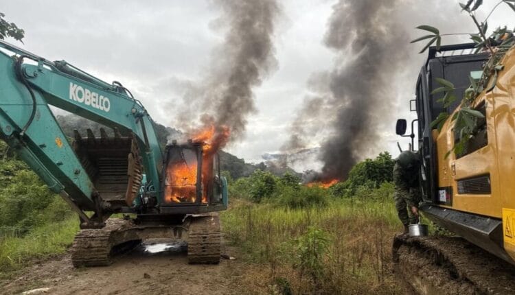 Operativos sin descanso: Ejército ecuatoriano golpea con fuerza a la minería ilegal en cuatro provincias