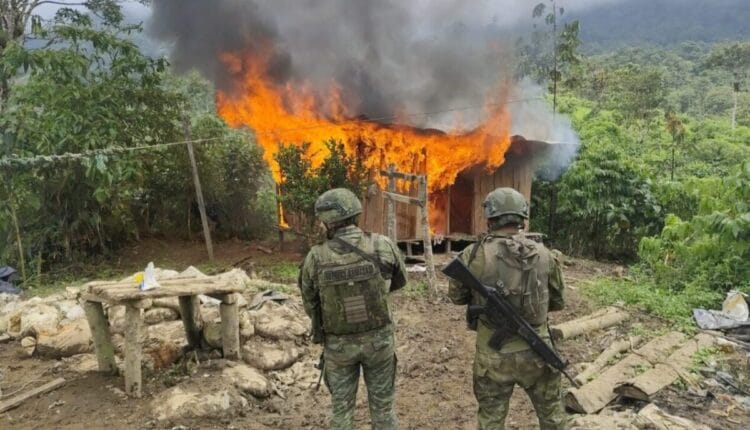 Operativo militar neutraliza tarabitas vinculadas a minería ilegal en Azuay