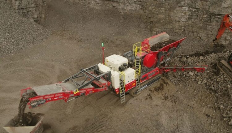 África recibe la primera planta móvil de trituración totalmente eléctrica de Sandvik