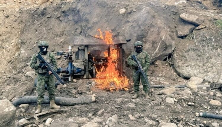 Militares desarticulan frente de minería ilegal en Zamora Chinchipe
