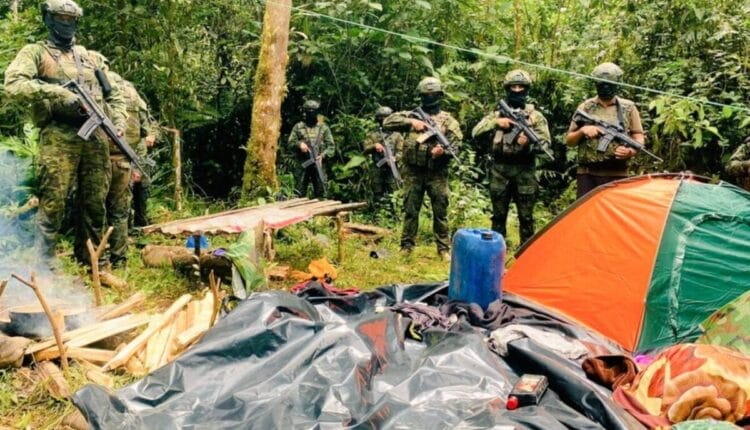 Frontera norte: FFAA desmantelan zonas de Minería Ilegal