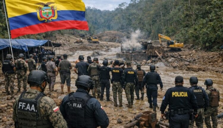 Limongi, Viceministra encargada de Minas: combatir la minería ilegal es una prioridad de seguridad y ambiente