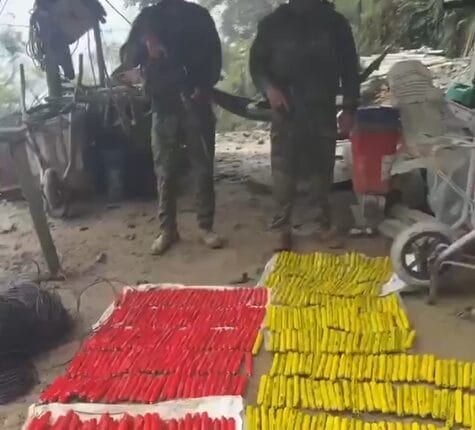 Ejército decomisa explosivos vinculados a minería ilegal en Paquisha