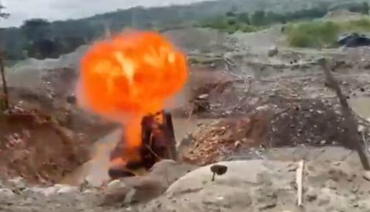 Ejército intensifica operaciones contra la minería ilegal en la Amazonía y afecta economías criminales por USD 464.150