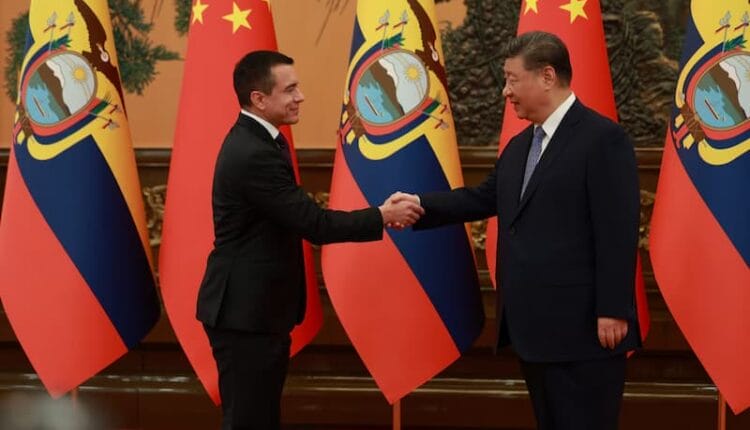 Noboa lleva la minería ecuatoriana a China: capital, tecnología y nuevos mercados entran en la agenda de Pekín