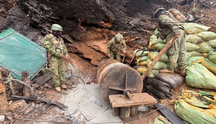 Fuerzas Armadas localizan tres campamentos vinculados a minería ilegal en Urcuquí